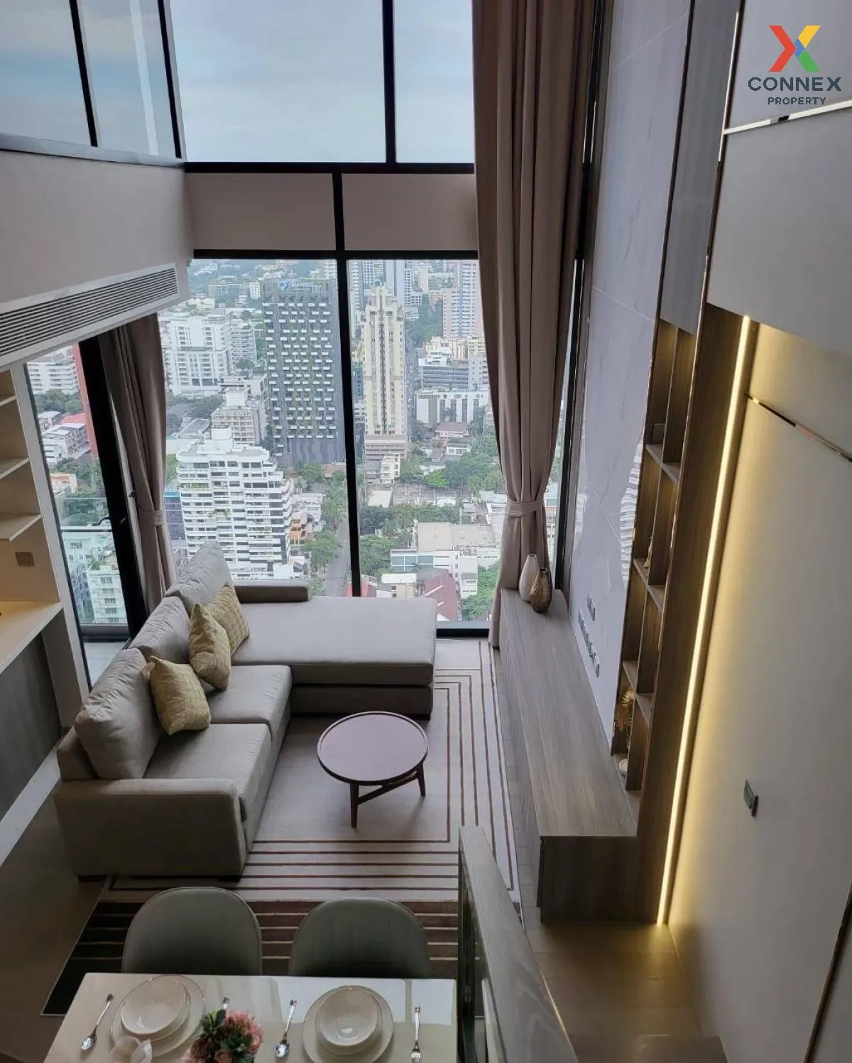 For Sale Condo , Celes Asoke , Duplex , nice view , high floor ,  1