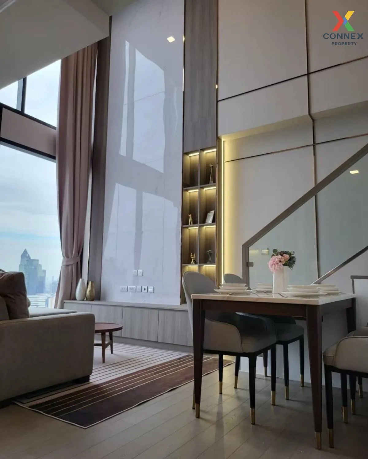 For Sale Condo , Celes Asoke , Duplex , nice view , high floor ,  2