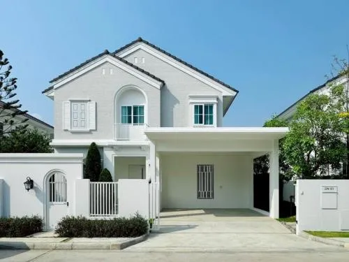 For Rent House , Chaiyapruek Bangna Km. 15 , nice view , wide frontage , newly renovated , Bang Chalong , Bang Phli , Samut Prakarn , CX-121781