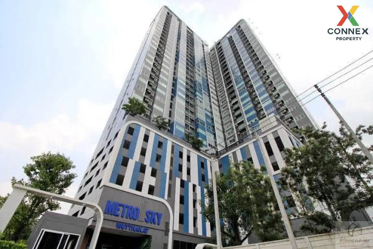 เช่าคอนโด  เมโทร สกาย วุฒากาศ BTS-วุฒากาศ ตลาดพลู เขต ธนบุรี กรุง