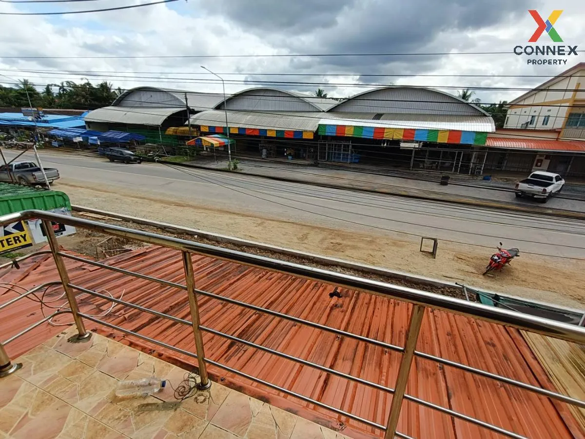 ขายอาคารพาณิชย์ตลาดคลองมวน รัษฎา-ตรัง วิวสวย ห้องมุม หน้ากว้าง หน