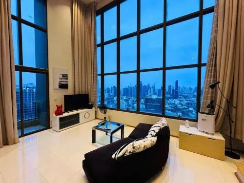 For Rent Condo , The Emporio Place , high floor , BTS-Phrom Phong , Khlong Toei , Khlong Toei , Bangkok , CX-121883
