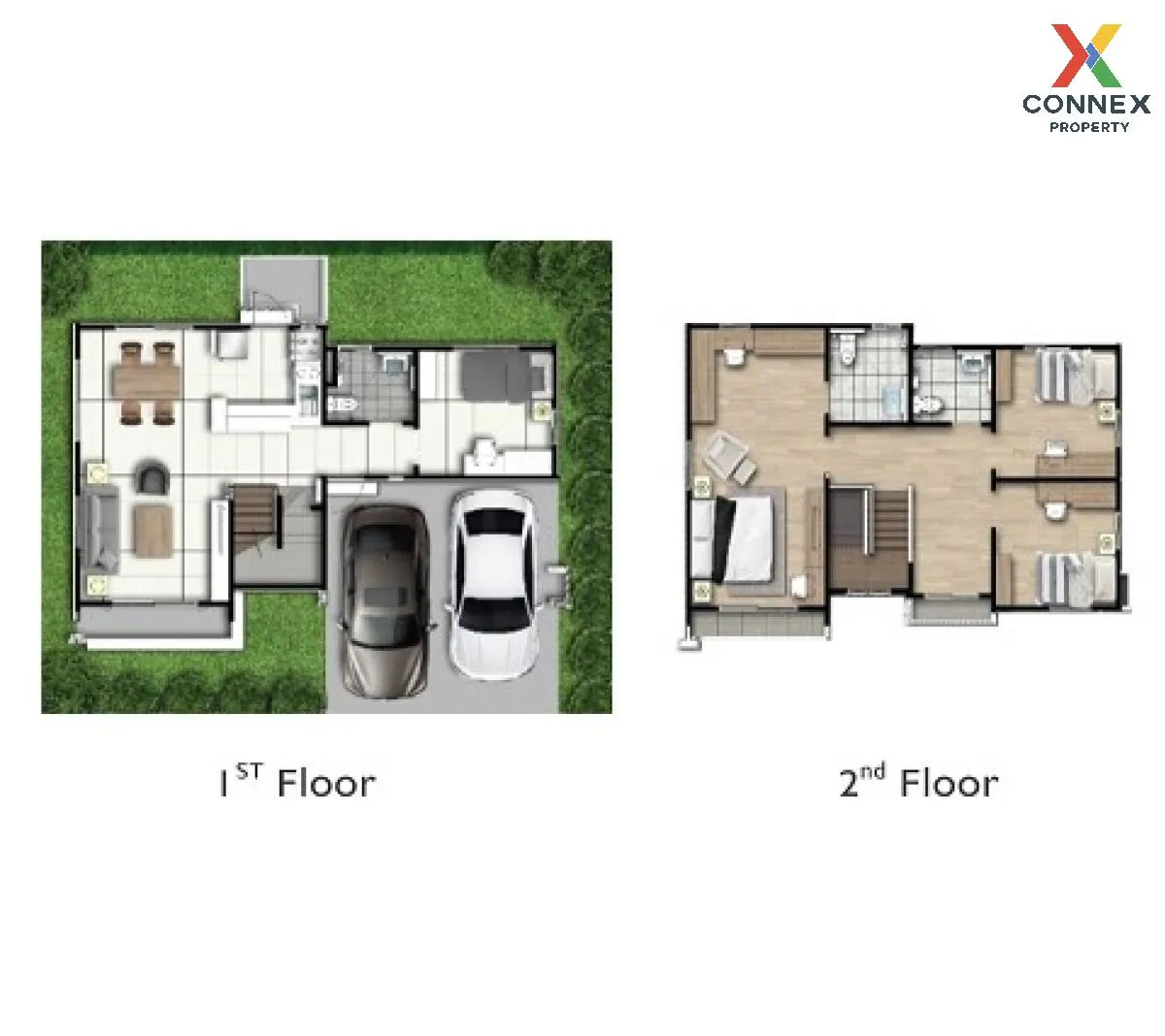 ขายบ้าน  เดอะ คอนเนค สเปซ ราชพฤกษ์ - 345 บางคูวัด เมืองปทุมธานี ป 2