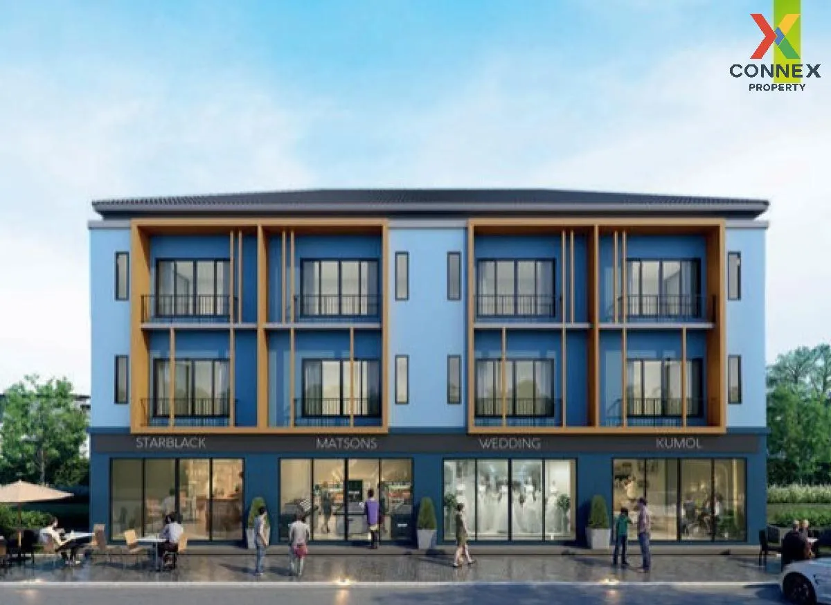 ขายอาคารพาณิชย์  เดอะ คอนเนค บริซทาวน์ กรุงเทพ - ปทุมธานี บางเดื่ 1