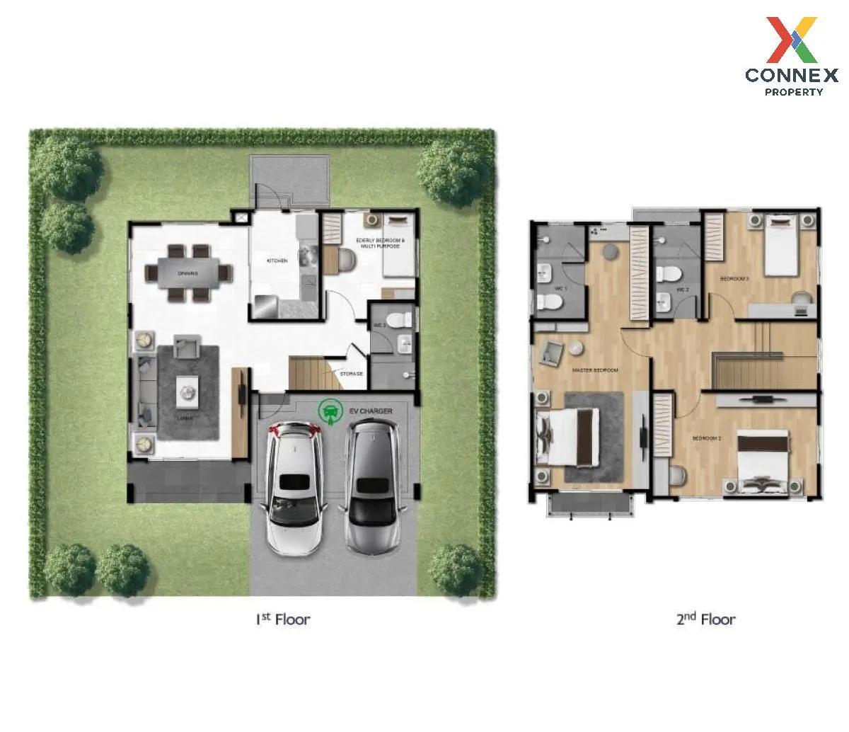 ขายบ้าน  ภัสสร จตุโชติ-ทางด่วนรามอินทรา สามวาตะวันตก เขต คลองสามว 2