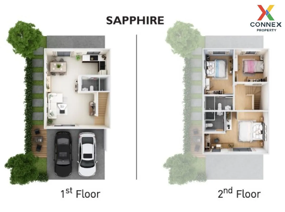 ขายทาวน์เฮ้าส์/ทาวน์โฮม  เดอะ คอนเนค @ทิพวัล สเตชั่น MRT-ทิพวัล ( 2