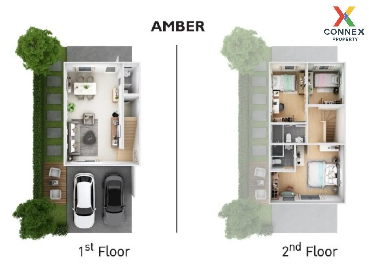 ขายทาวน์เฮ้าส์/ทาวน์โฮม  เดอะ คอนเนค @ทิพวัล สเตชั่น MRT-ทิพวัล ( 2