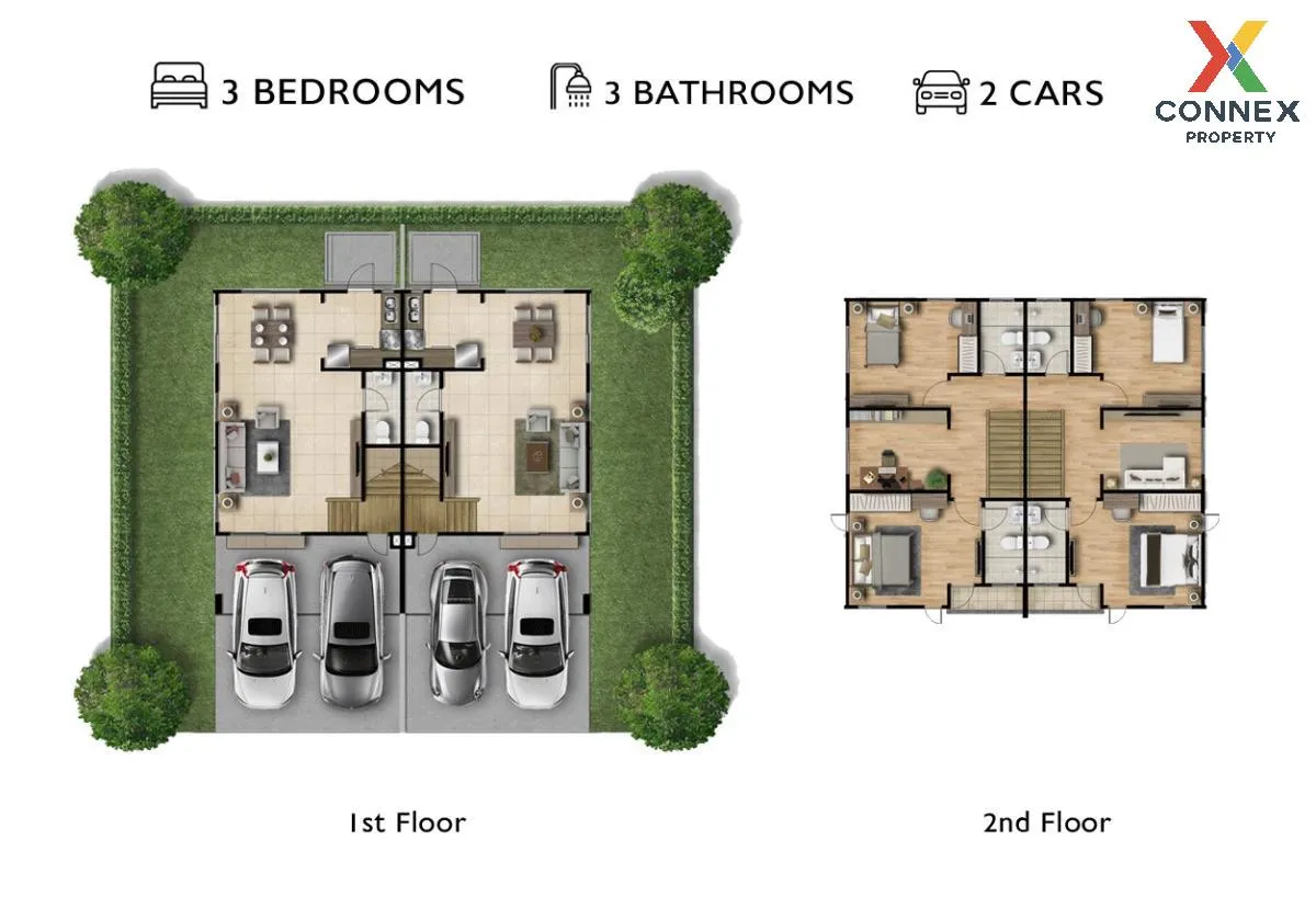 For Sale House , The Plant Srinakarin - Theparak , BTS-Srinagarin 2