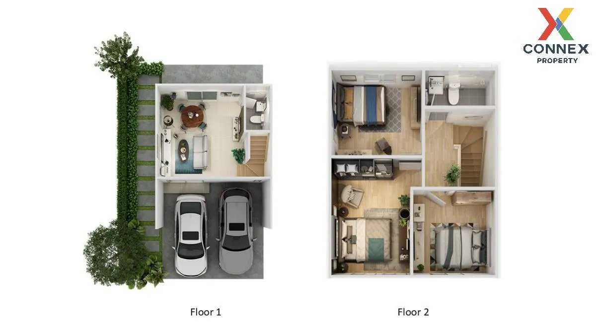 ขายทาวน์เฮ้าส์/ทาวน์โฮม  บ้านพฤกษา รังสิต - คลอง 5 คลองห้า คลองหล 2