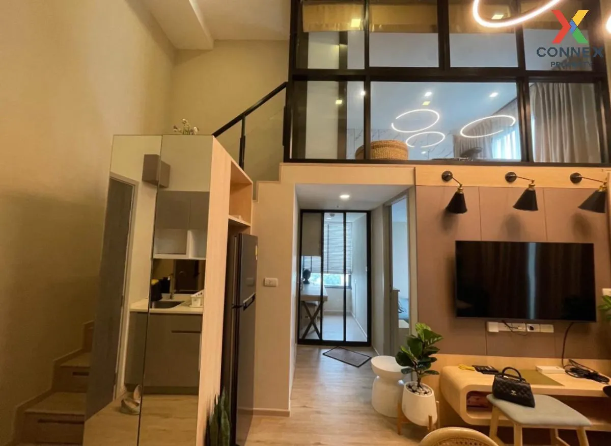 For Rent Condo , The Rich Rama 9 - Srinakarin , Duplex , high flo