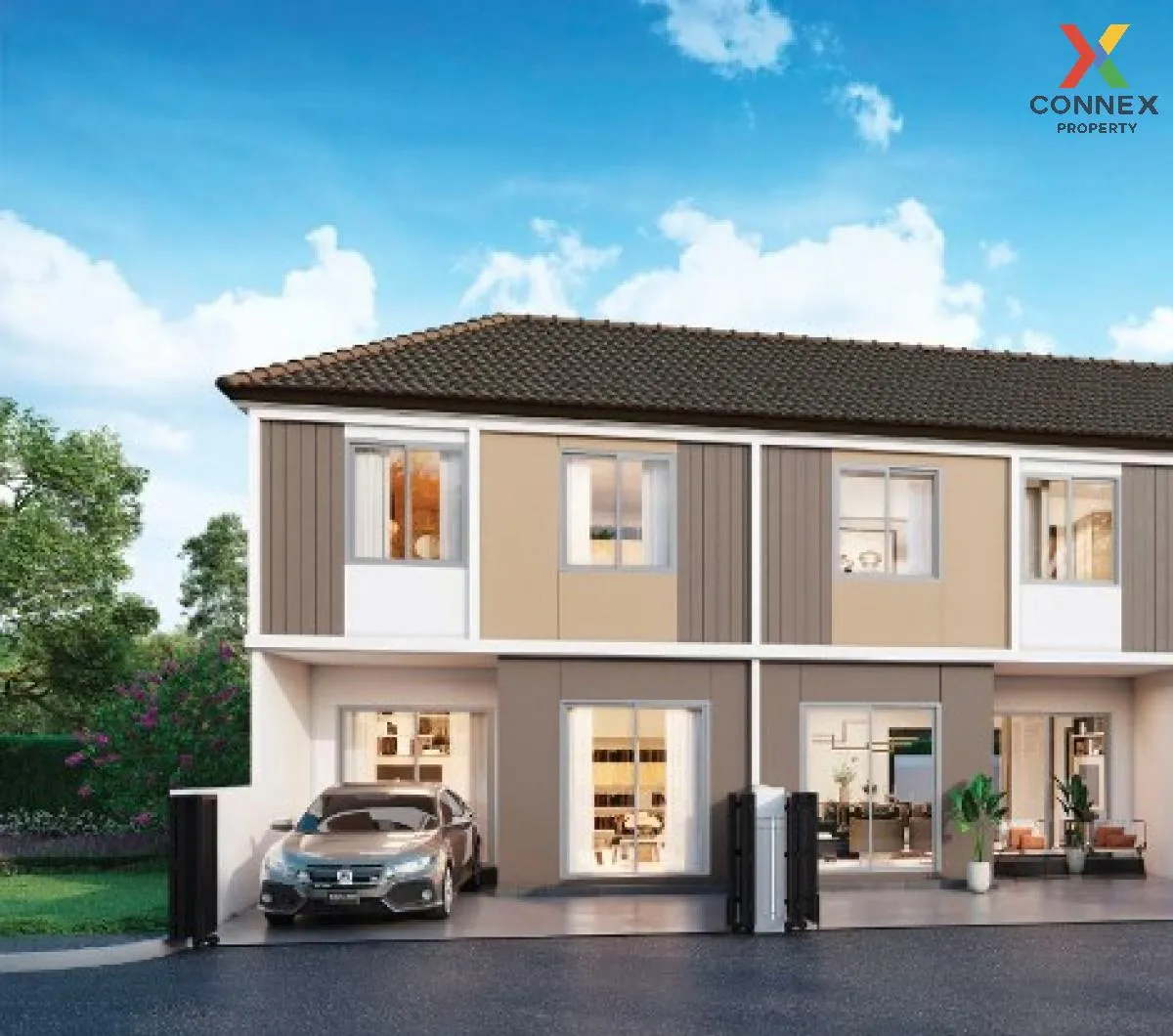 ขายทาวน์เฮ้าส์/ทาวน์โฮม  พฤกษาวิลล์ พหลโยธิน - คลองหลวง 2 คลองสอง 1