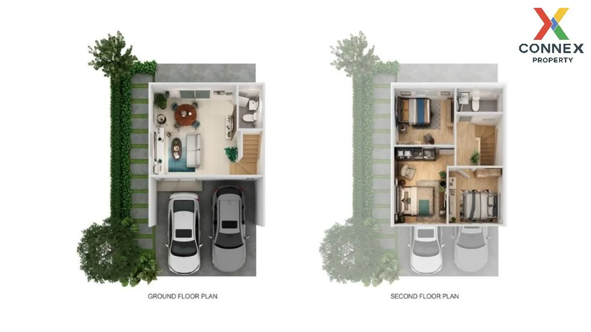 ขายทาวน์เฮ้าส์/ทาวน์โฮม  บ้านพฤกษา 167 สุขสวัสดิ์ - ประชาอุทิศ (2 2