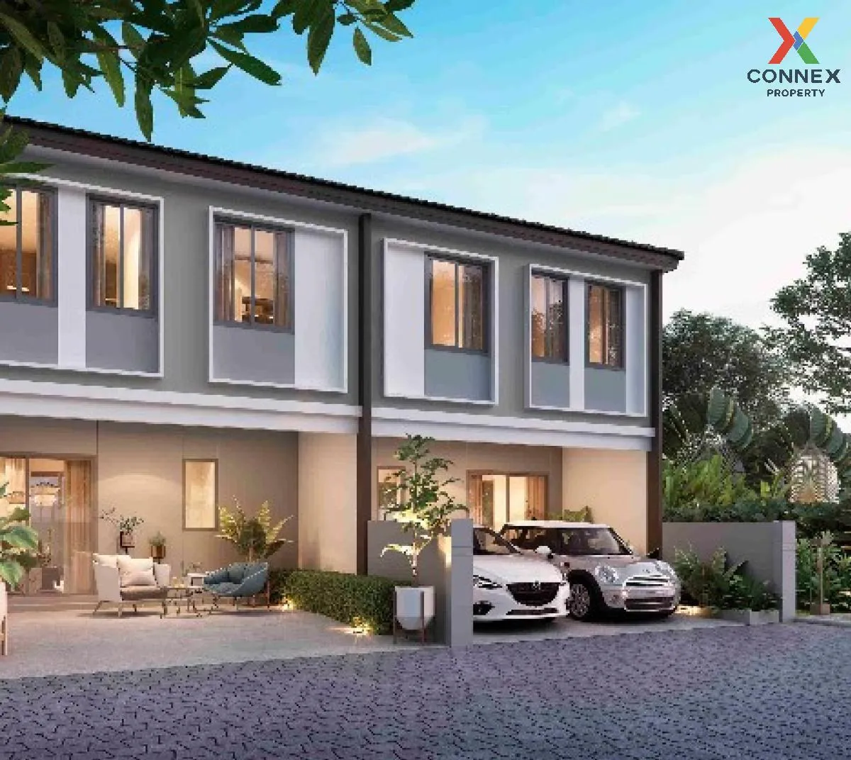 ขายทาวน์เฮ้าส์/ทาวน์โฮม  บ้านพฤกษา 167 สุขสวัสดิ์ - ประชาอุทิศ (2 1