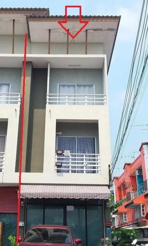 For Sale Townhouse/Townhome  , Home in Town , corner unit , Khu Khot , Lam Luk Ka , Pathum Thani , CX-122836