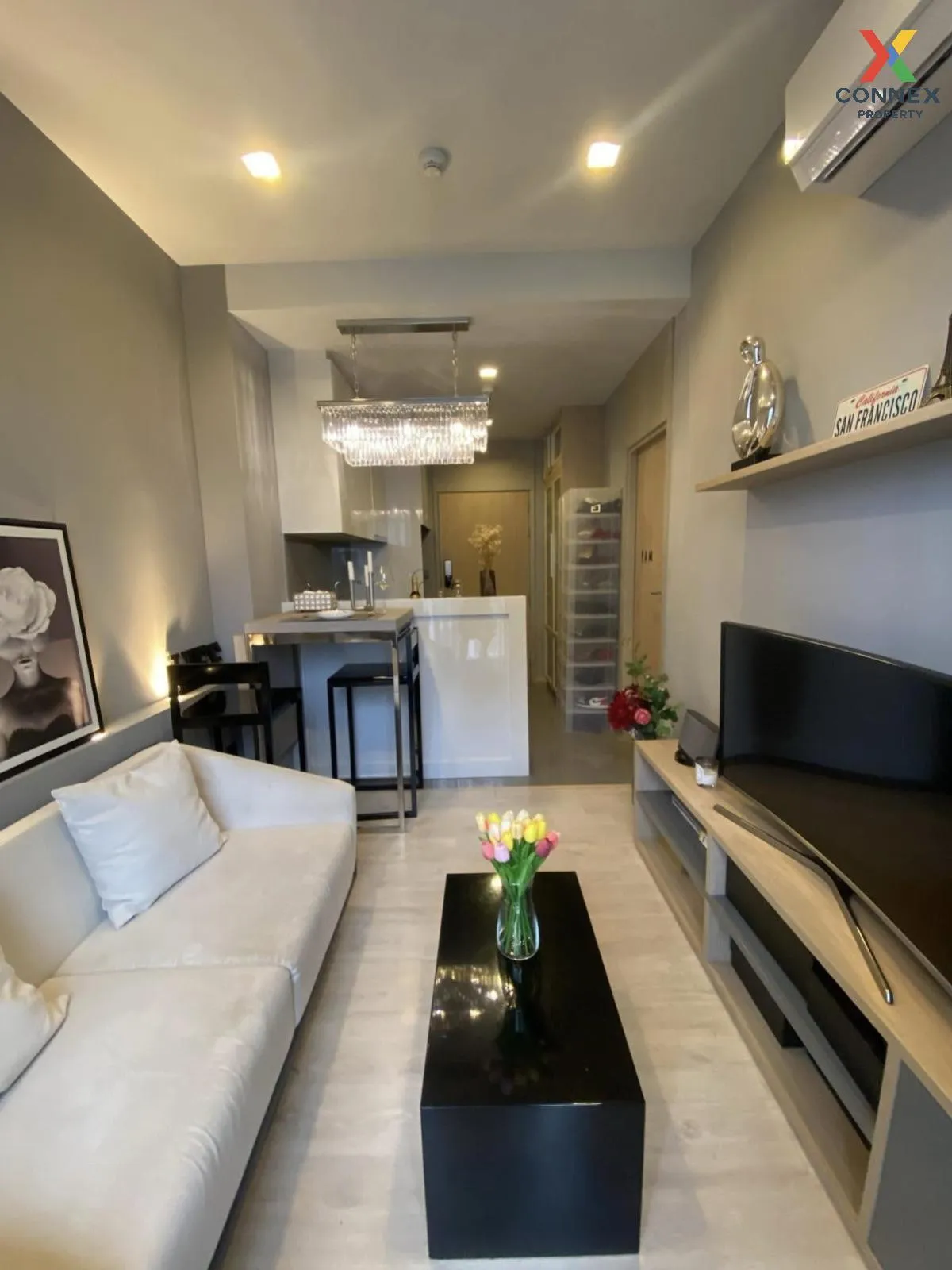 เช่าคอนโด  เอ็ม ทองหล่อ 10 ห้องมุม BTS-เอกมัย คลองตันเหนือ เขต วั 2