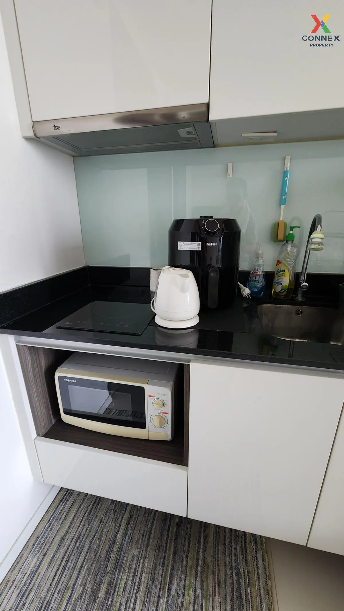 For Rent Condo , Quinn Ratchada 17 , high floor , MRT-Sutthisan , 3