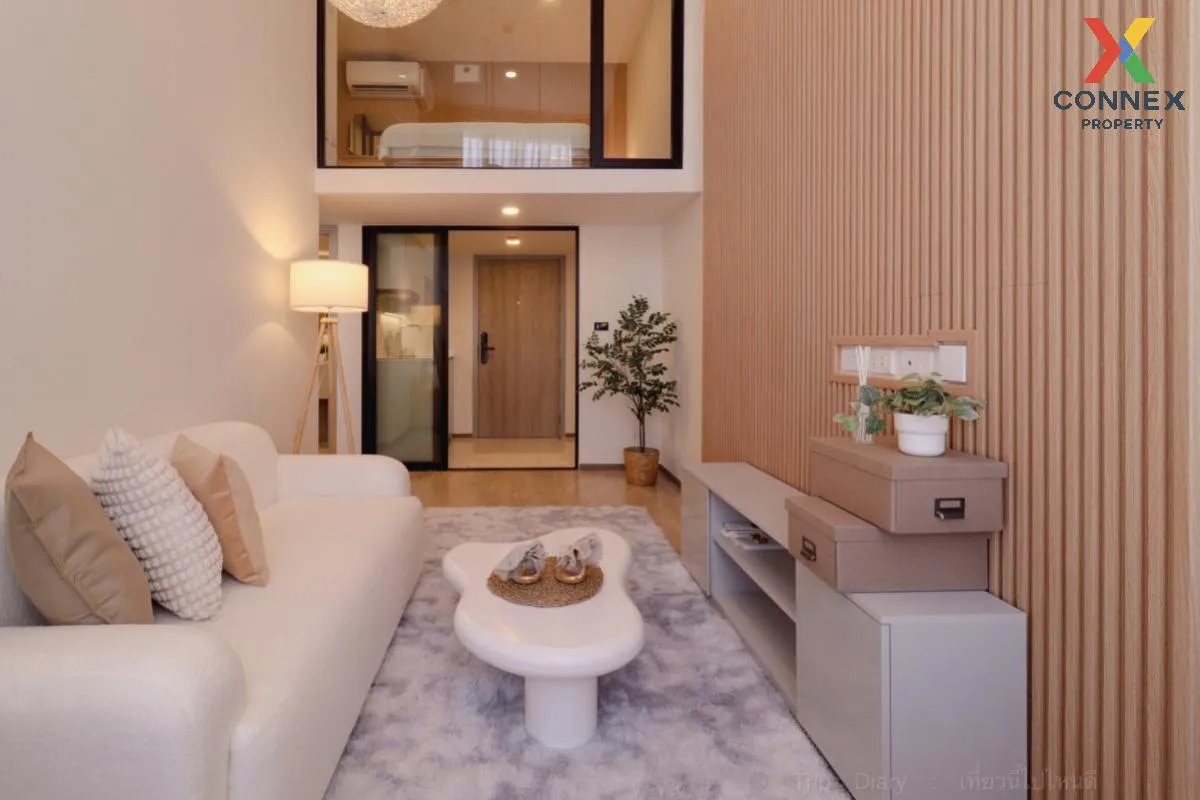 For Rent Condo , Soho Bangkok Ratchada , Duplex , nice view , hig 2