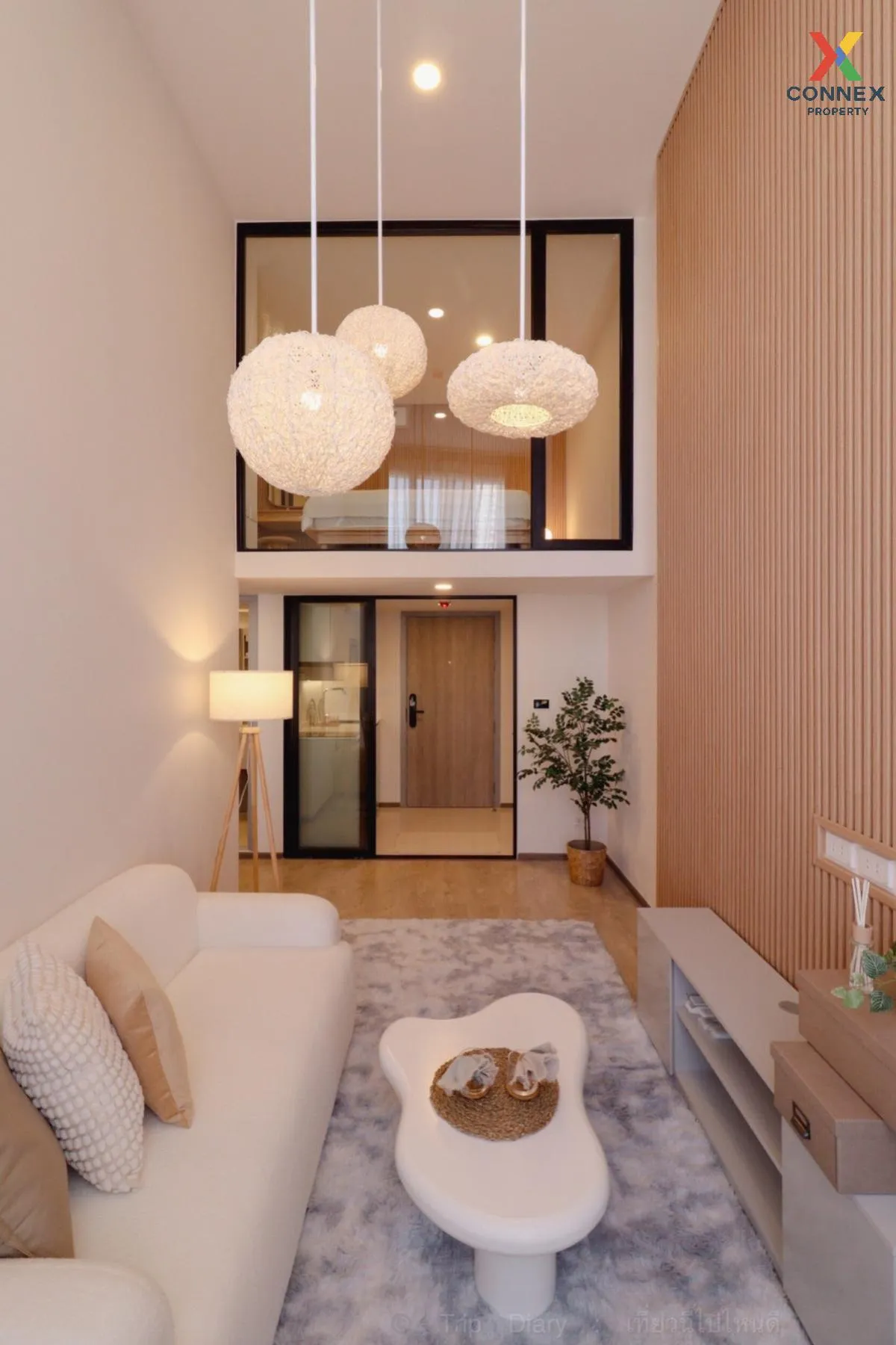 For Rent Condo , Soho Bangkok Ratchada , Duplex , nice view , hig 3