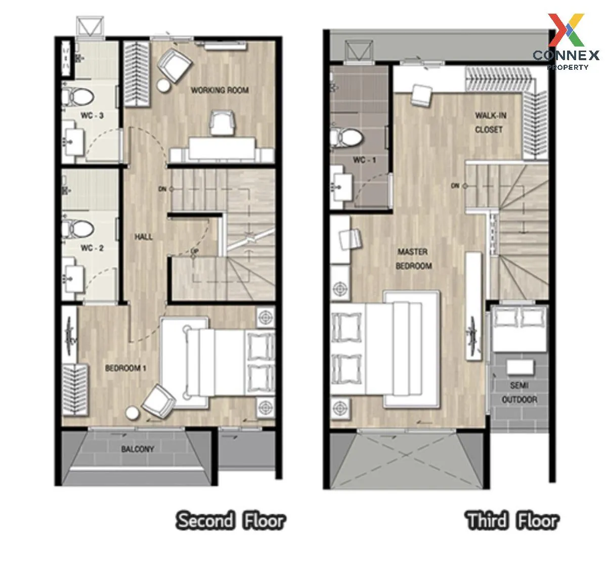 ขายทาวน์เฮ้าส์/ทาวน์โฮม  อาร์เด้น พัฒนาการ สวนหลวง เขต สวนหลวง กร