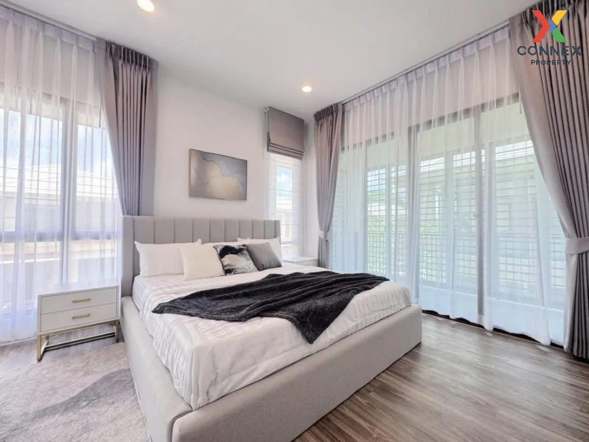 For Rent House , Burasiri Krungthep Kreetha , wide frontage , new