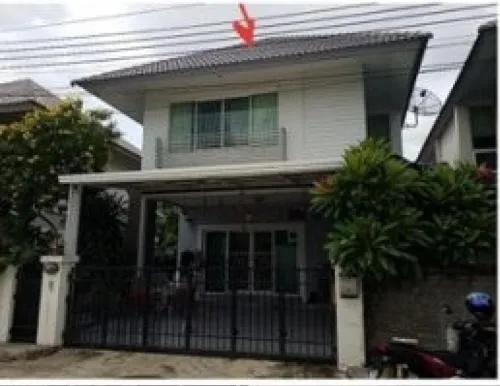 ขายบ้าน  บ้านริมสวน ซีนเนอรี บางนา - สุวรรณภูมิ หน้ากว้าง บางพลีใหญ่ บางพลี สมุทรปราการ CX-123353