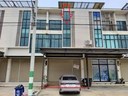 ขายอาคารพาณิชย์  น้ำเพชร 5 ชั้นสูง หน้ากว้าง ท่าระหัด เมืองสุพรรณบุรี สุพรรณบุรี CX-123360