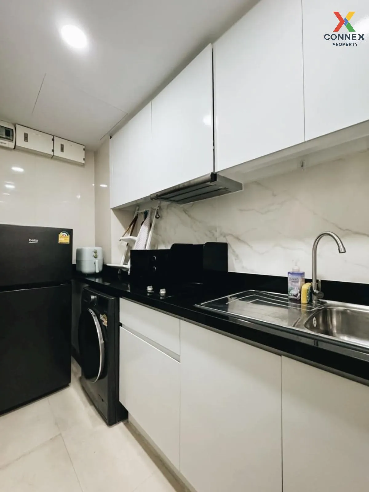 For Rent Condo , Vertiq Rama 4 - Siam , newly renovated , MRT-Sam