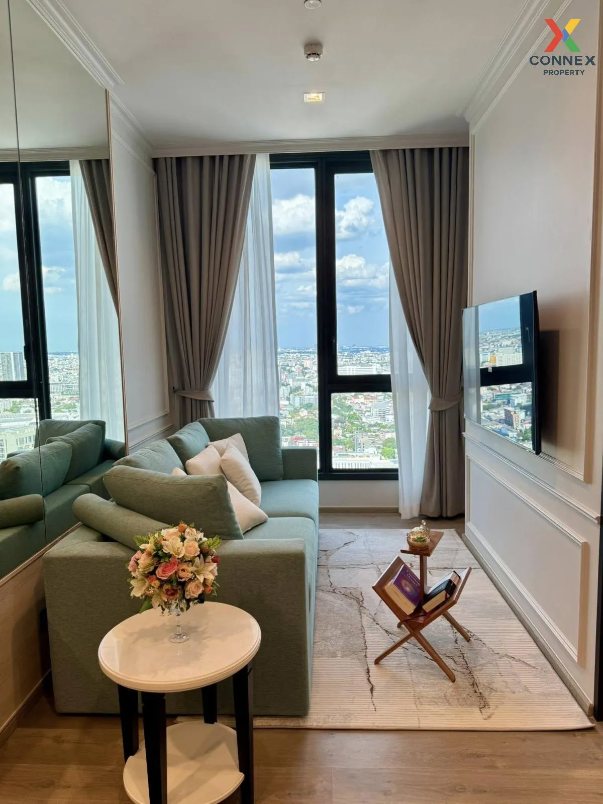 เช่าคอนโด  เดอะ เครสท์ พาร์ค เรสซิเดนซ์  MRT-พหลโยธิน จอมพล  เขต  2