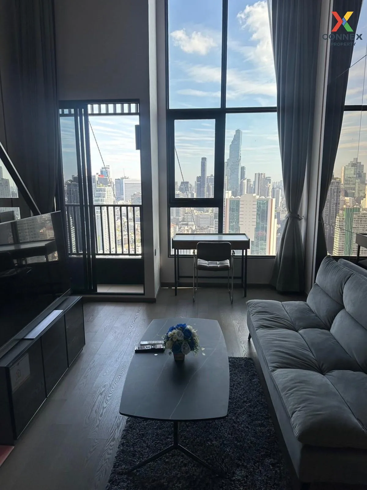 เช่าคอนโด  พาร์ค ออริจิ้น จุฬา - สามย่าน ดูเพล็กซ์ MRT-สามย่าน มห 1