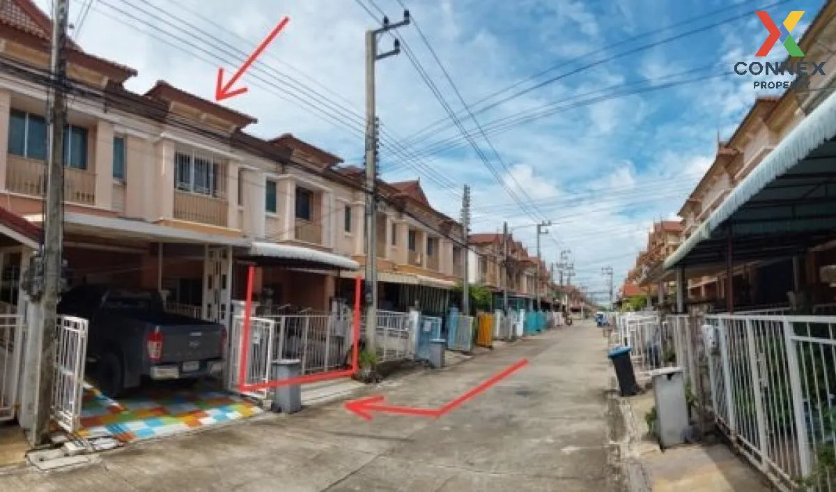 ขายทาวน์เฮ้าส์/ทาวน์โฮม  เดอะ นอร์ธเทิร์น ทาวน์ โนวา คลองหนึ่ง คล 1