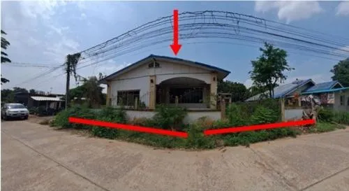 ขายบ้านเดี่ยว 1 ชั้น พื้นที่ 260 ตารางวา จักราช นครราชสีมา ทองหลาง จักราช นครราชสีมา CX-124722