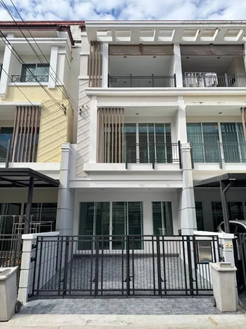 For Sale Townhouse/Townhome  , Baan Klang Muang Urbanion Kaset-Nawamin 2 , wide frontage , Anusawari , Bang Khen , Bangkok , CX-124776 For Sale Townhouse/Townhome  , Baan Klang Muang Urbanion Kaset-Nawamin 2 , wide frontage , Anusawari , Bang Khen , Bangkok , CX-124776