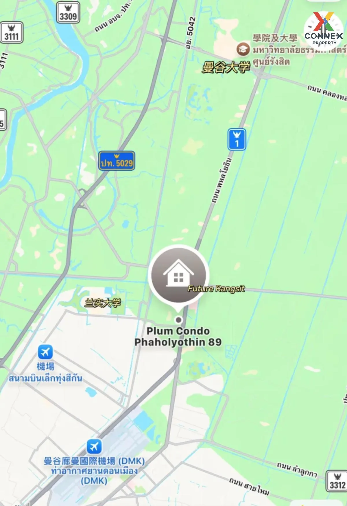 ขายคอนโด  พลัม คอนโด พหลโยธิน 89 ประชาธิปัตย์ ธัญบุรี ปทุมธานี CX