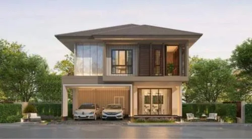 ขายบ้าน  บุราสิริ กรุงเทพกรีฑา หัวหมาก เขต บางกะปิ กรุงเทพ CX-124930