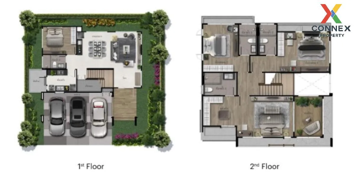 For Sale House , Burasiri Krungthep Kreetha , Hua Mak , Bang Kapi 2