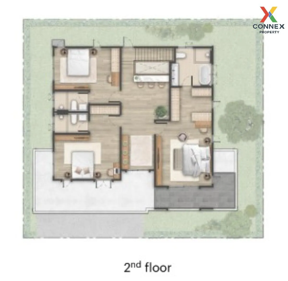 ขายบ้าน  สราญสิริ แกรนเด พุทธมณฑล สาย 3 MRT-หลักสอง ทวีวัฒนา เขต  3