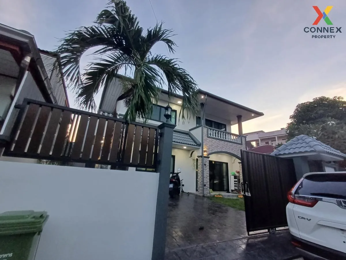 เช่าบ้าน  บ้านฐานทอง รีโนเวทใหม่ ดอกไม้ เขต ประเวศ กรุงเทพ CX-125 1