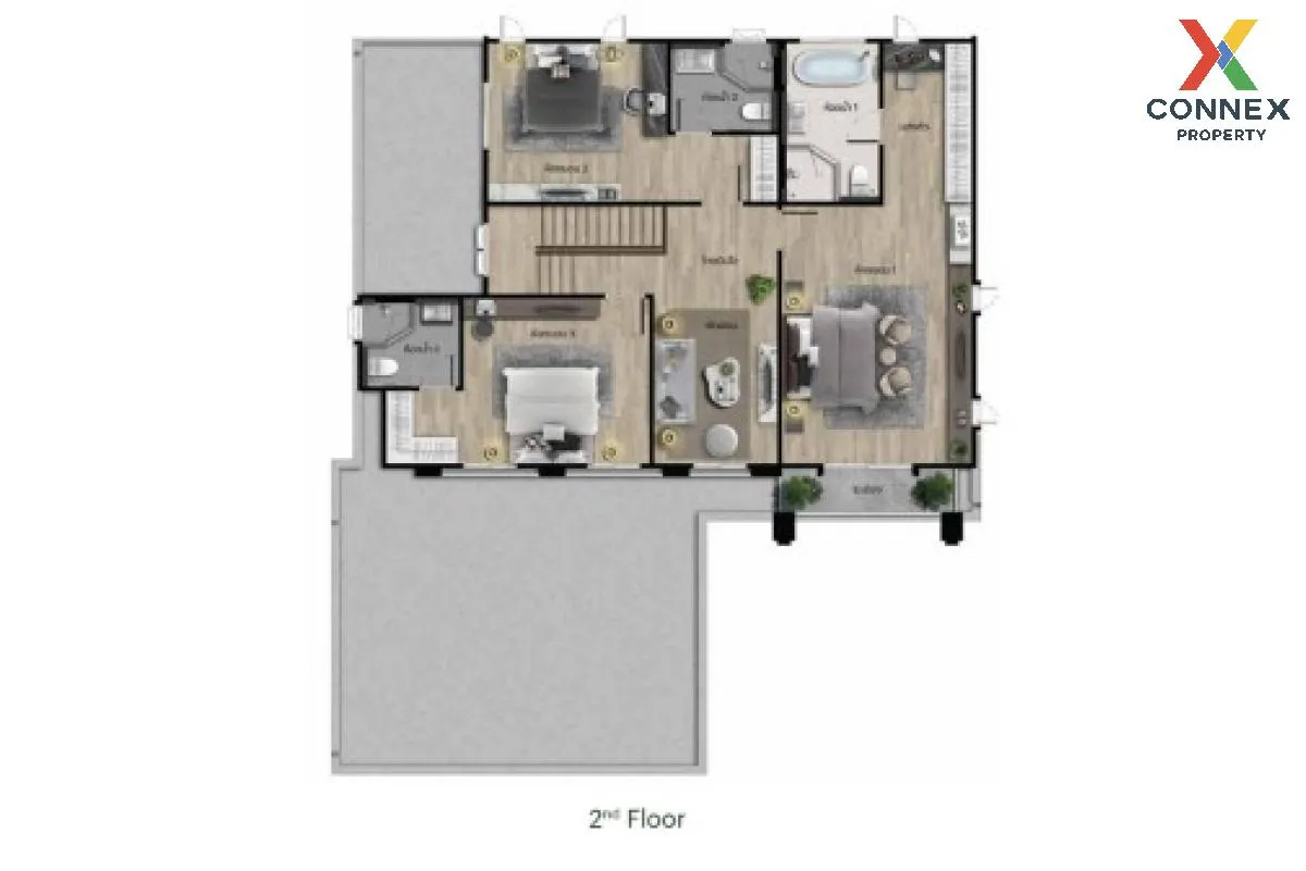 ขายบ้าน  เศรษฐสิริ กรุงเทพ - ปทุมธานี 2 บางคูวัด เมืองปทุมธานี ปท 3