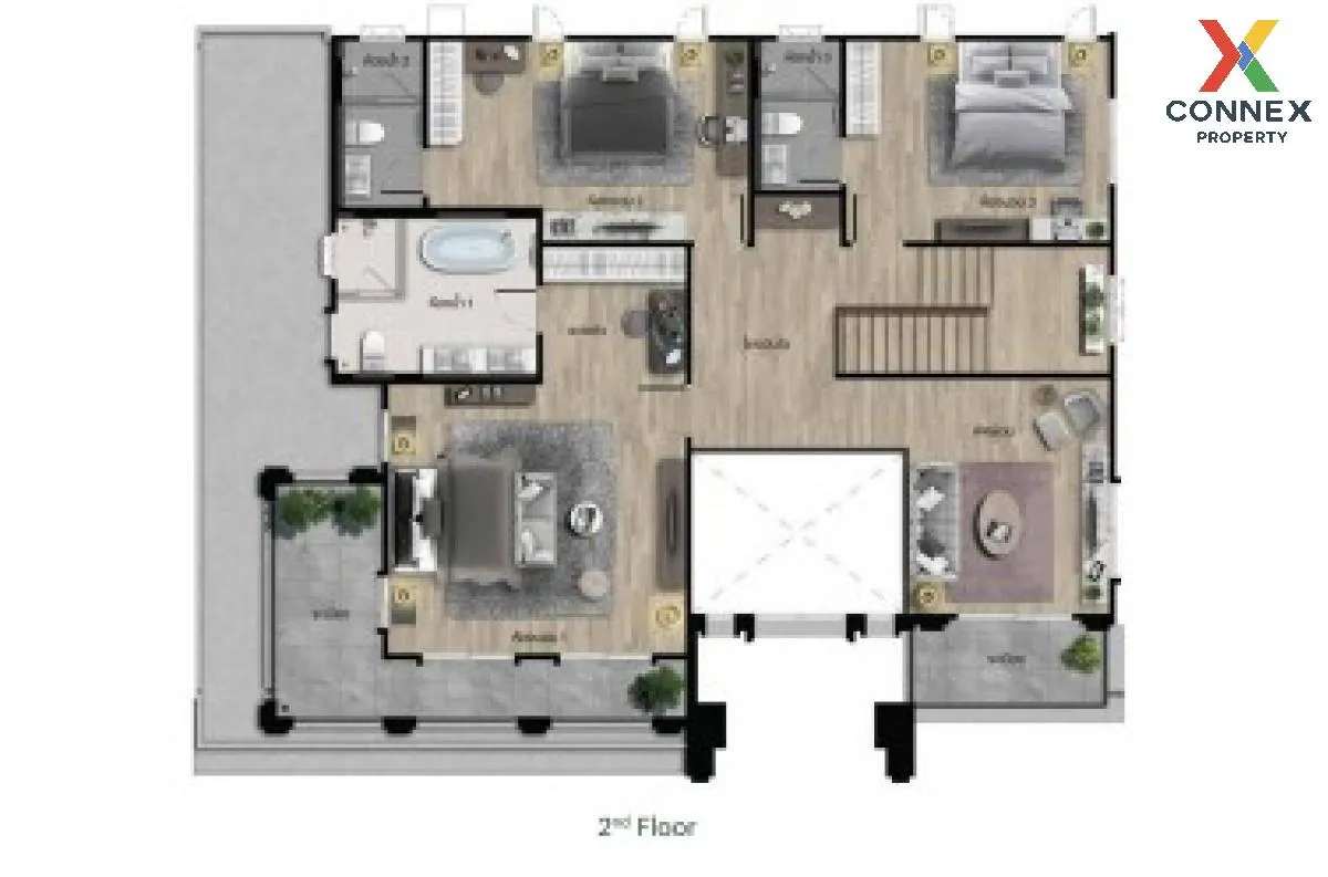 ขายบ้าน  เศรษฐสิริ กรุงเทพ - ปทุมธานี 2 บางคูวัด เมืองปทุมธานี ปท 3