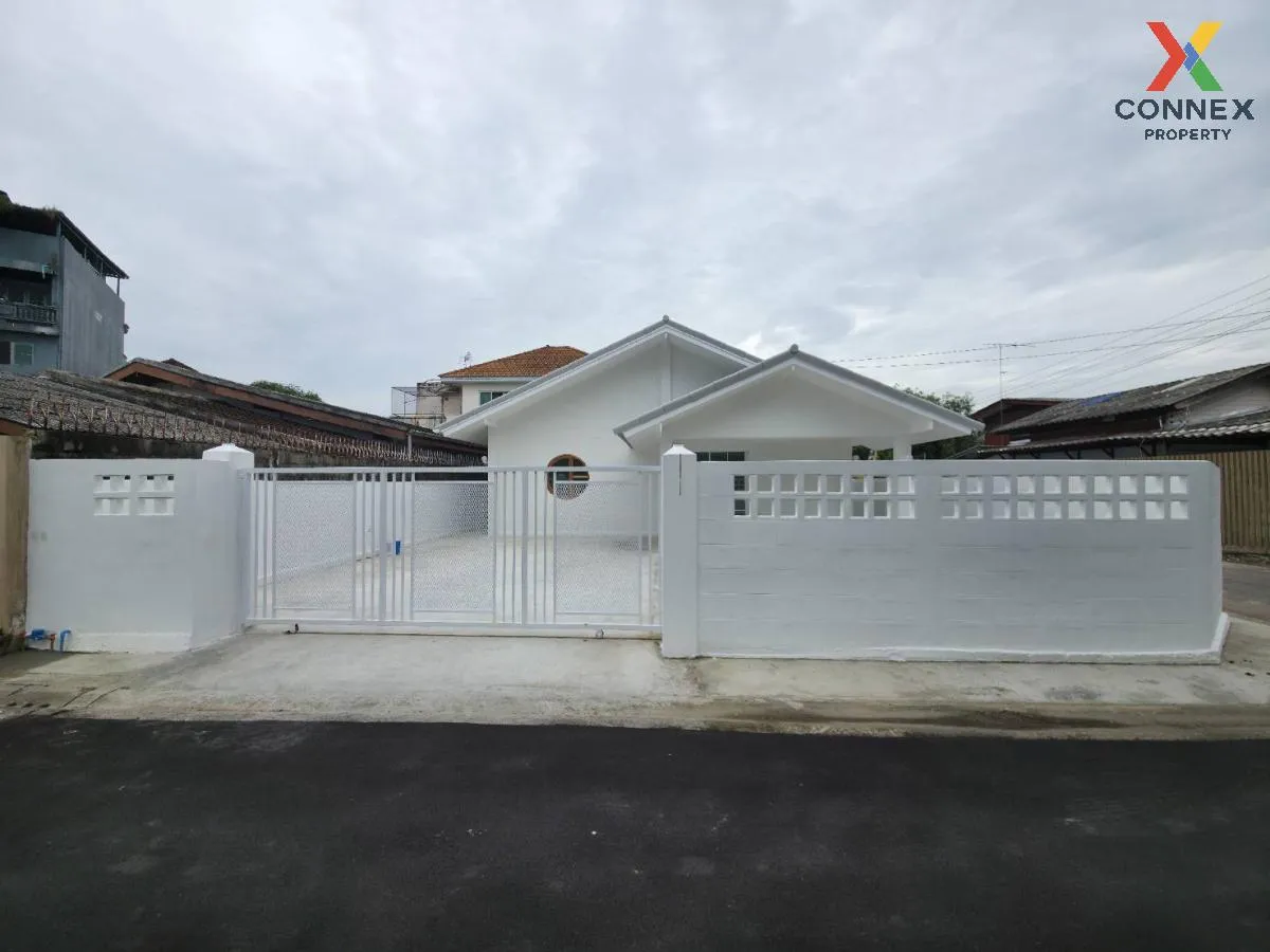 ขายบ้านเดี่ยว 1 ชั้น พื้นที่ 59 ตรว. ห้องมุม รีโนเวทใหม่ เขตหนองแ 1