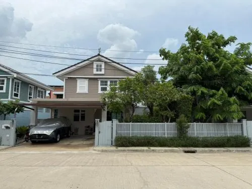 For Sale House , Chaiyaphruek ChatuChot - Watcharapol , wide frontage , O Ngoen , Sai Mai , Bangkok , CX-125584