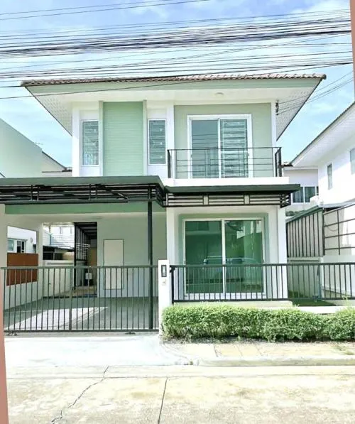 For Sale House , Groove Ville Lamlukka Klong 4 , wide frontage , Lat Sawai , Lam Luk Ka , Pathum Thani , CX-125595
