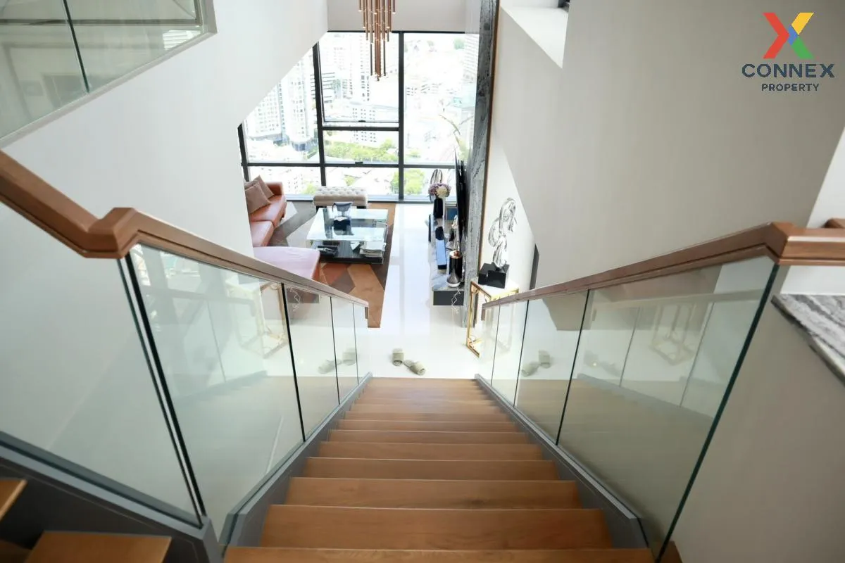 For Rent Condo , The Bangkok Sathorn , Duplex , BTS-Surasak , Yan