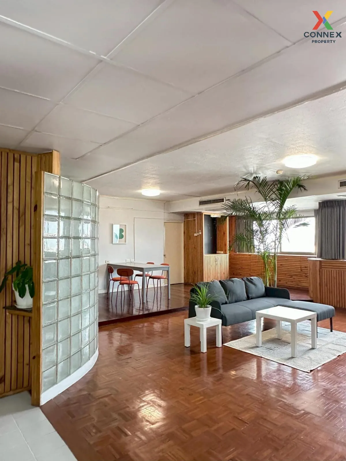 For Rent Condo , Baan On Nut Sukhumvit 77 , corner unit , BTS-On 