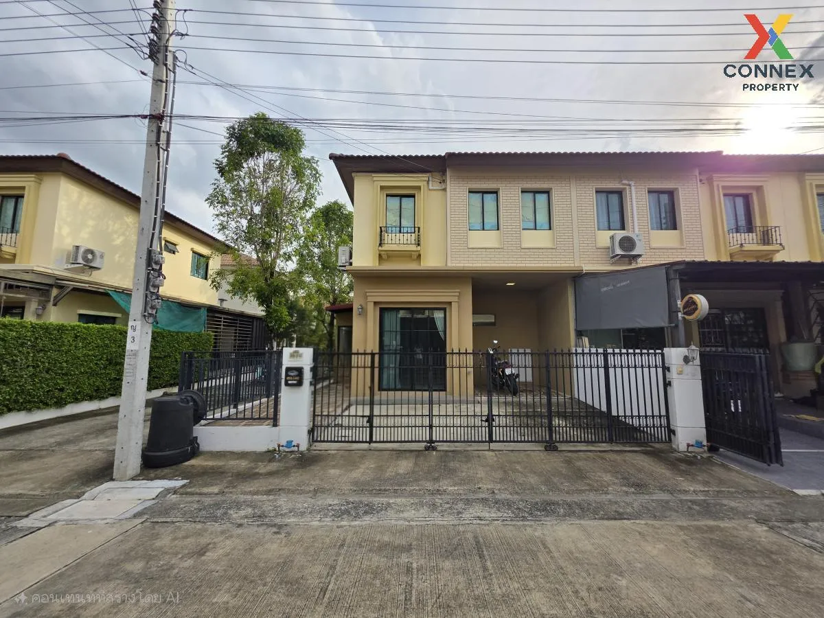 For Sale Townhouse/Townhome  , Pruksa Ville 98 Nakornin - Sirinth For Sale Townhouse/Townhome  , Pruksa Ville 98 Nakornin - Sirinth 1