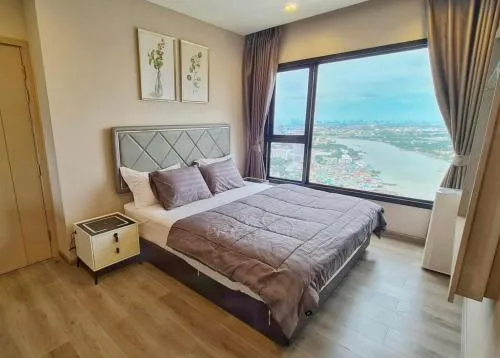 For Sale Condo , The Politan Rive , nice view , high floor , river view , MRT-Phra Nang Klao Bridge , Bang Kraso , Mueang Nonthaburi , Nonthaburi , CX-126637