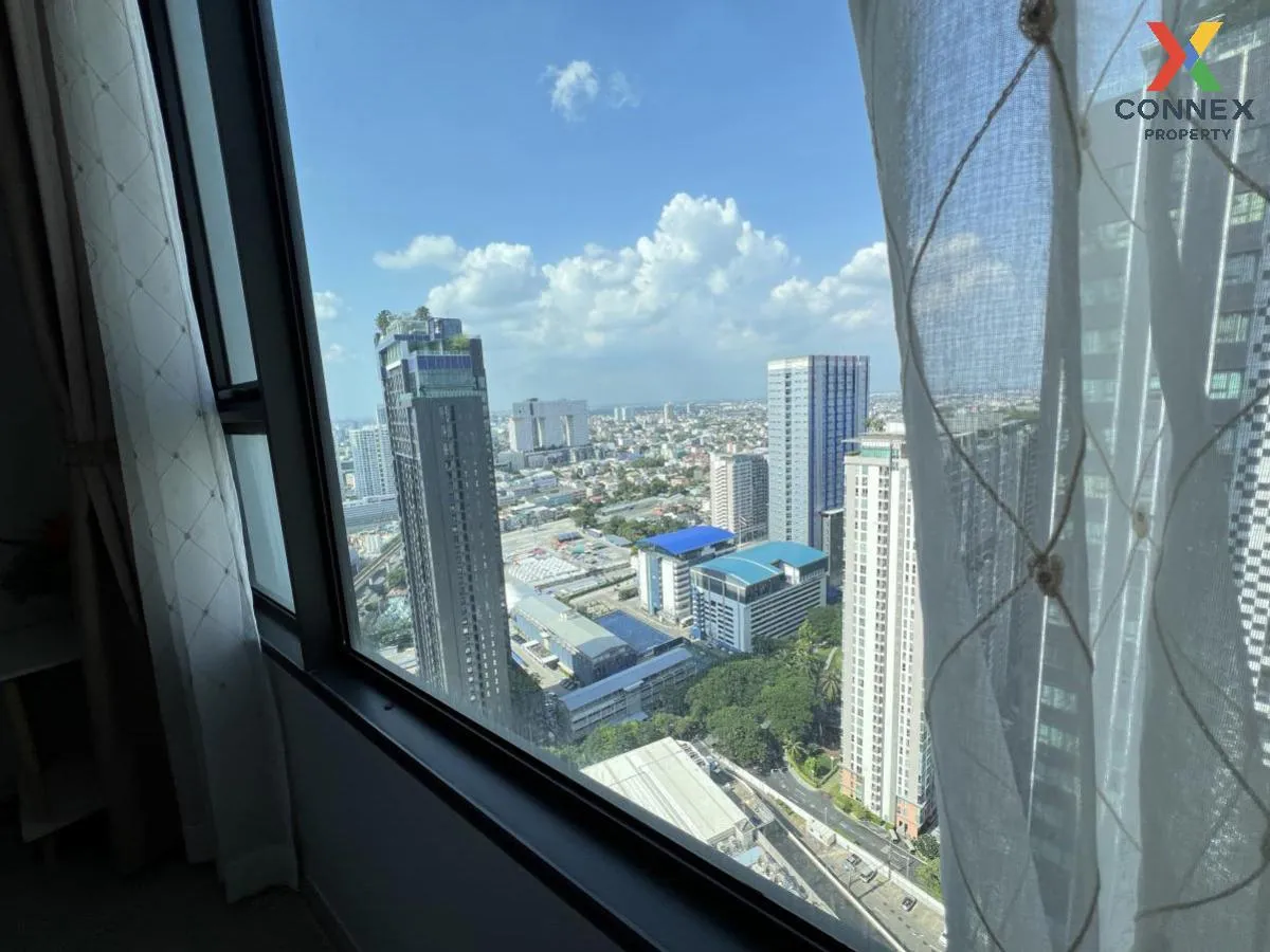 For Rent Condo , Life Ladprao , nice view , high floor , BTS-Ha Y