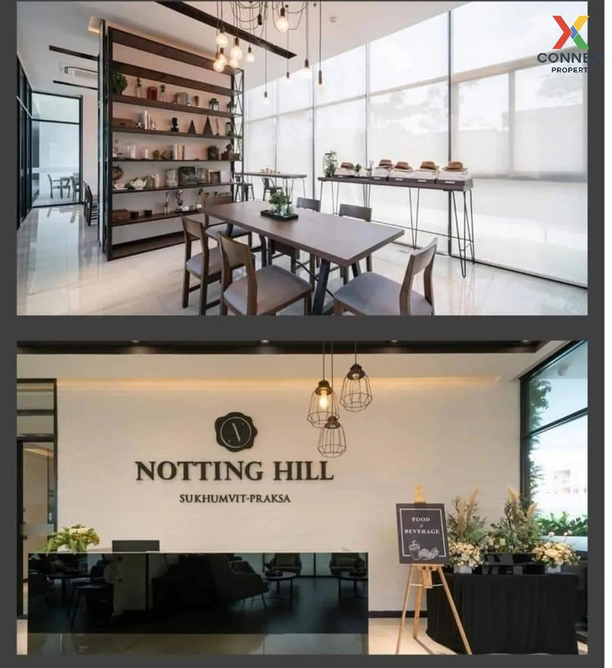 ขายคอนโด  น็อตติ้ง ฮิลล์ สุขุมวิท - แพรกษา ชั้นสูง BTS-แพรกษา เทศ