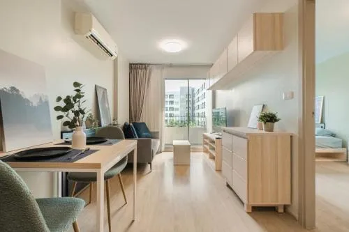 เช่าคอนโด  เอลลิโอ เดลเรย์ รีโนเวทใหม่ BTS-ปุณณวิถี บางจาก เขต พระโขนง กรุงเทพ CX-126869