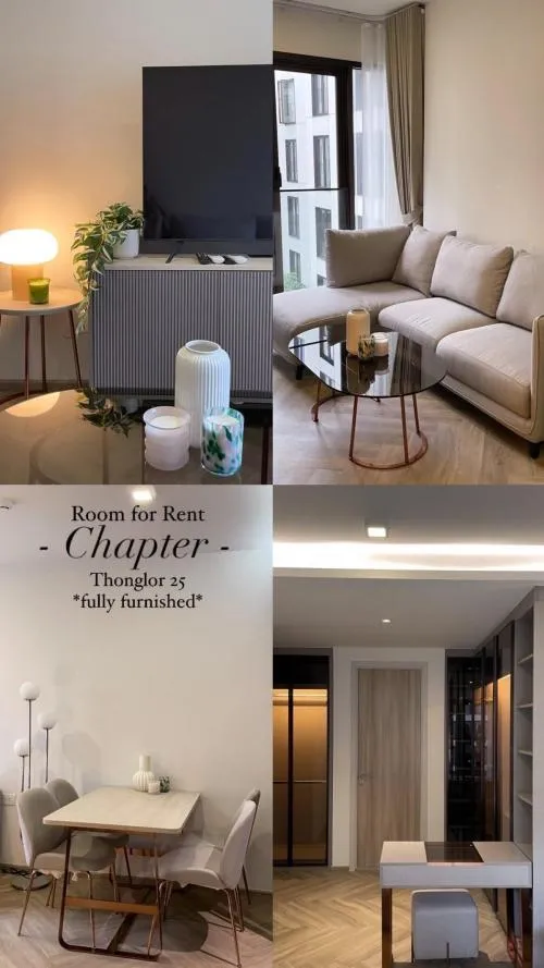 เช่าคอนโด  แชปเตอร์ ทองหล่อ 25 ดูเพล็กซ์ BTS-ทองหล่อ คลองตัน เขต วัฒนา กรุงเทพ CX-127197